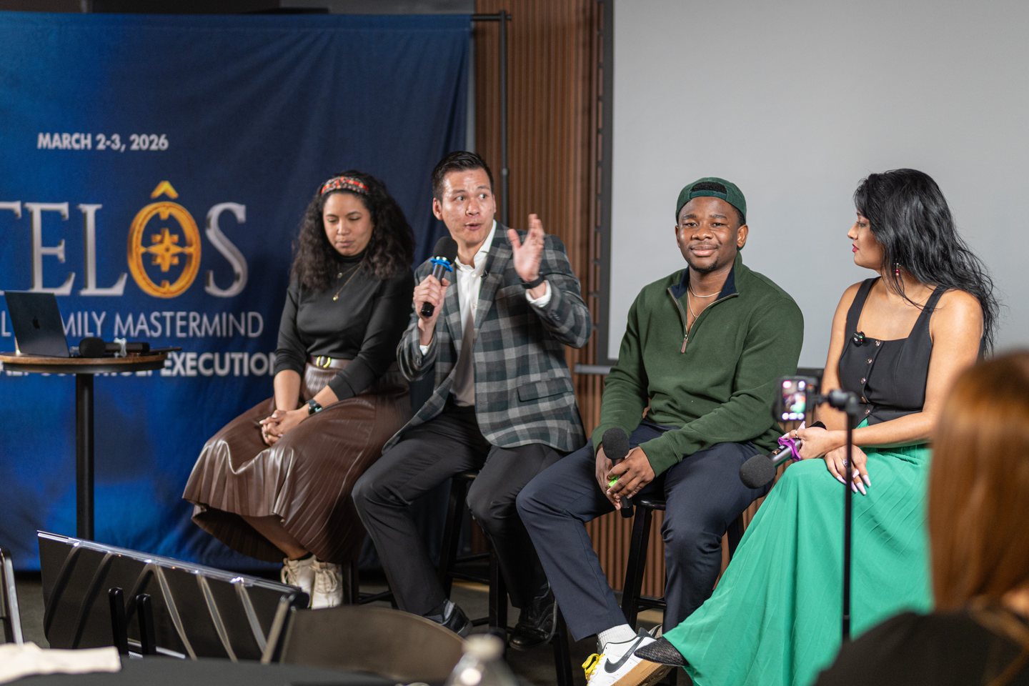 The March 2026 TELŌS panel in discussion